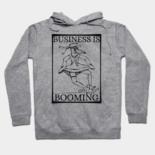 Plague Doctor's Happy - Business is Booming! (Light Colors Version) Hoodie